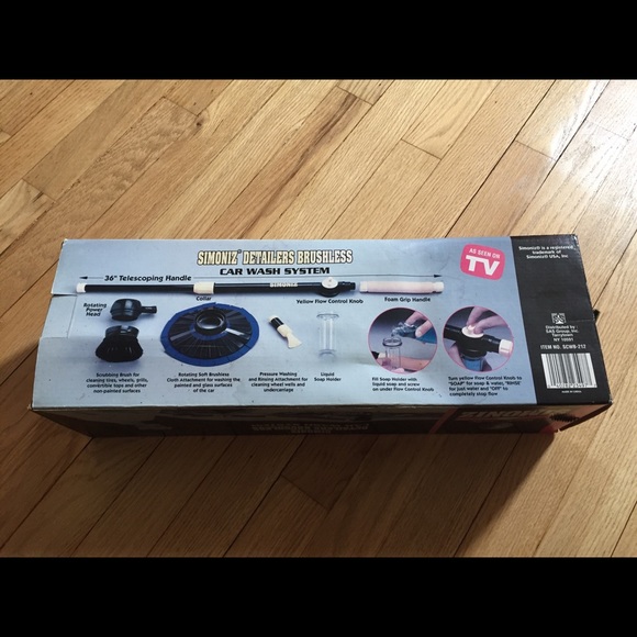 NIB! Simoniz detailers brushless car wash system - Picture 2 of 2